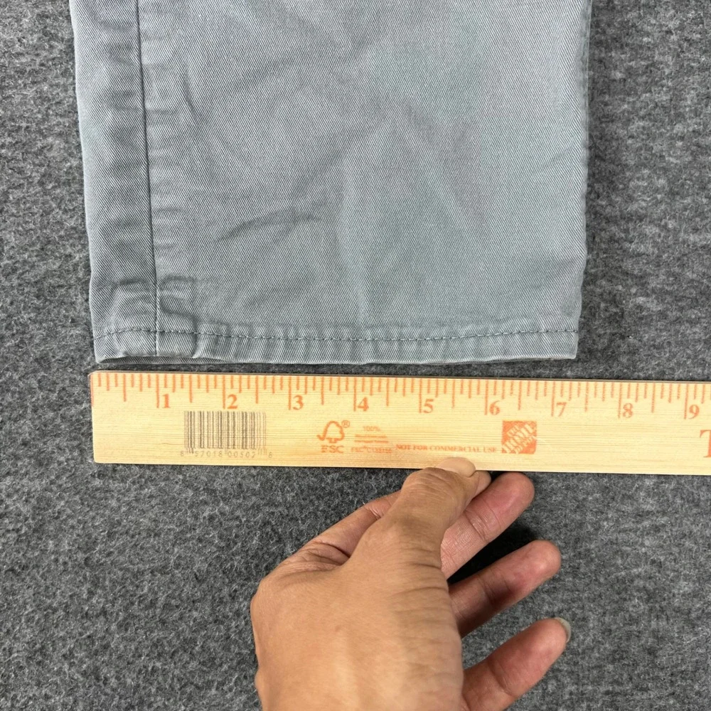 Levi's 511 Commuter Series Pants Mens 36x30 Grey 3M Selvedge Reflective Slim Fit